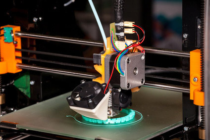 3D product design with working 3d printer. 3D product design with working 3d printer.