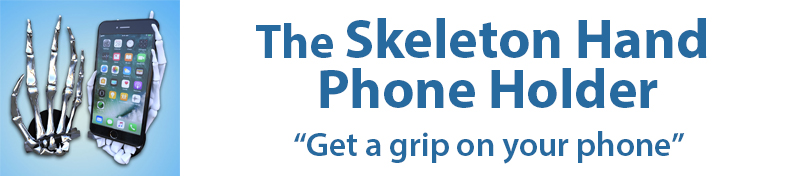 The Skeleton Hand Phone Holder