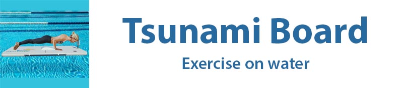 The Tsunami Floating Exercise Yoga Mat