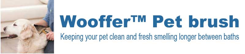 the Wooffer™ Pet brush